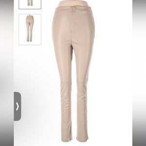 Zara leather pants / skinny style